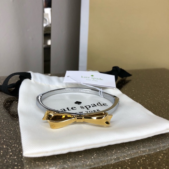 kate spade Jewelry - Kate Spade love notes bracelet gold/silver